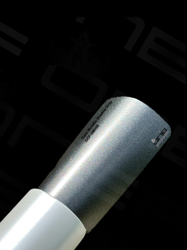 Satin Metallic Shadow Gray