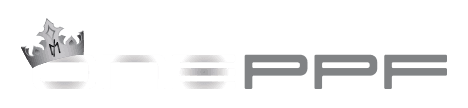 ONE PPF white logo on charcoal