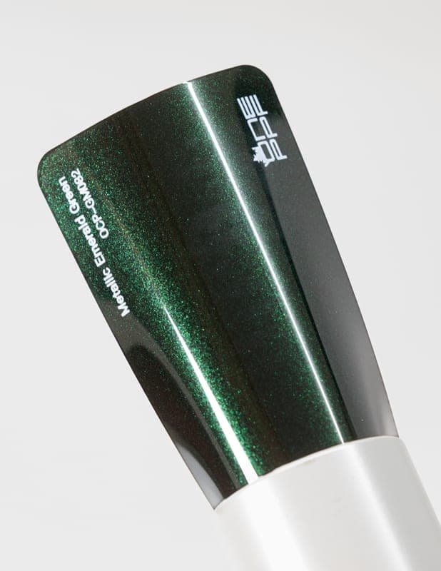 Metallic Emerald Green swatch