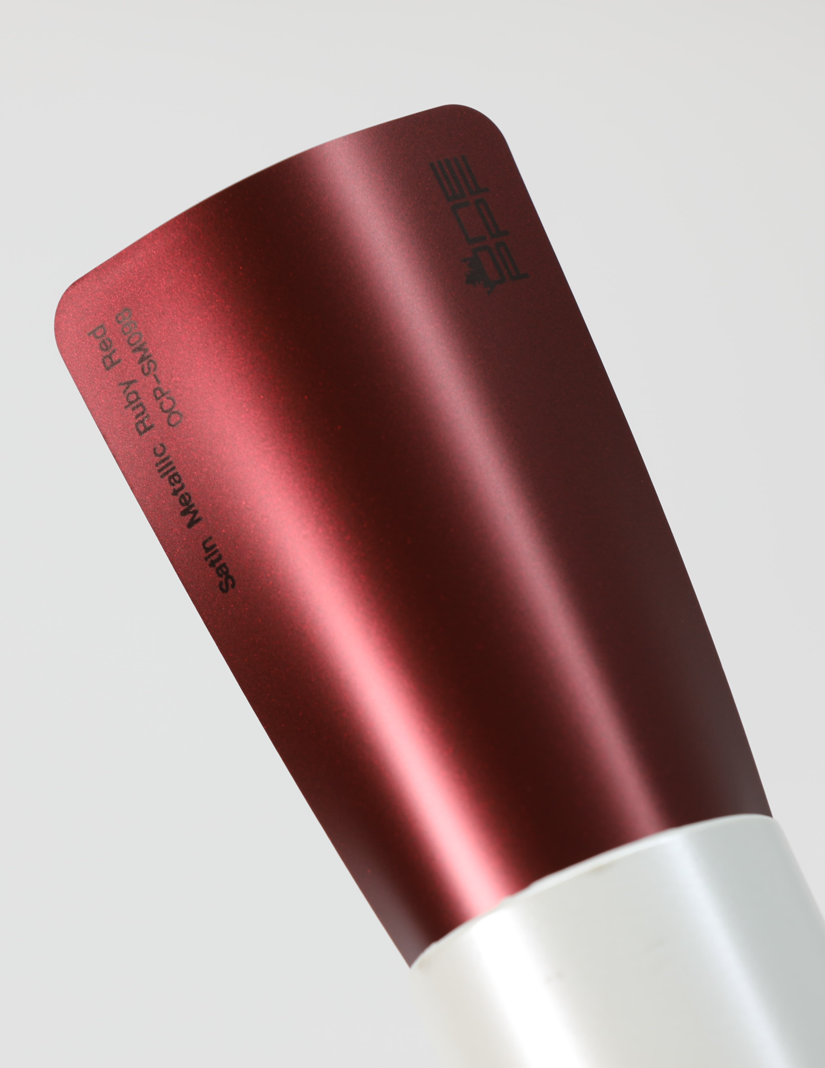 Satin Metallic Ruby Red swatch
