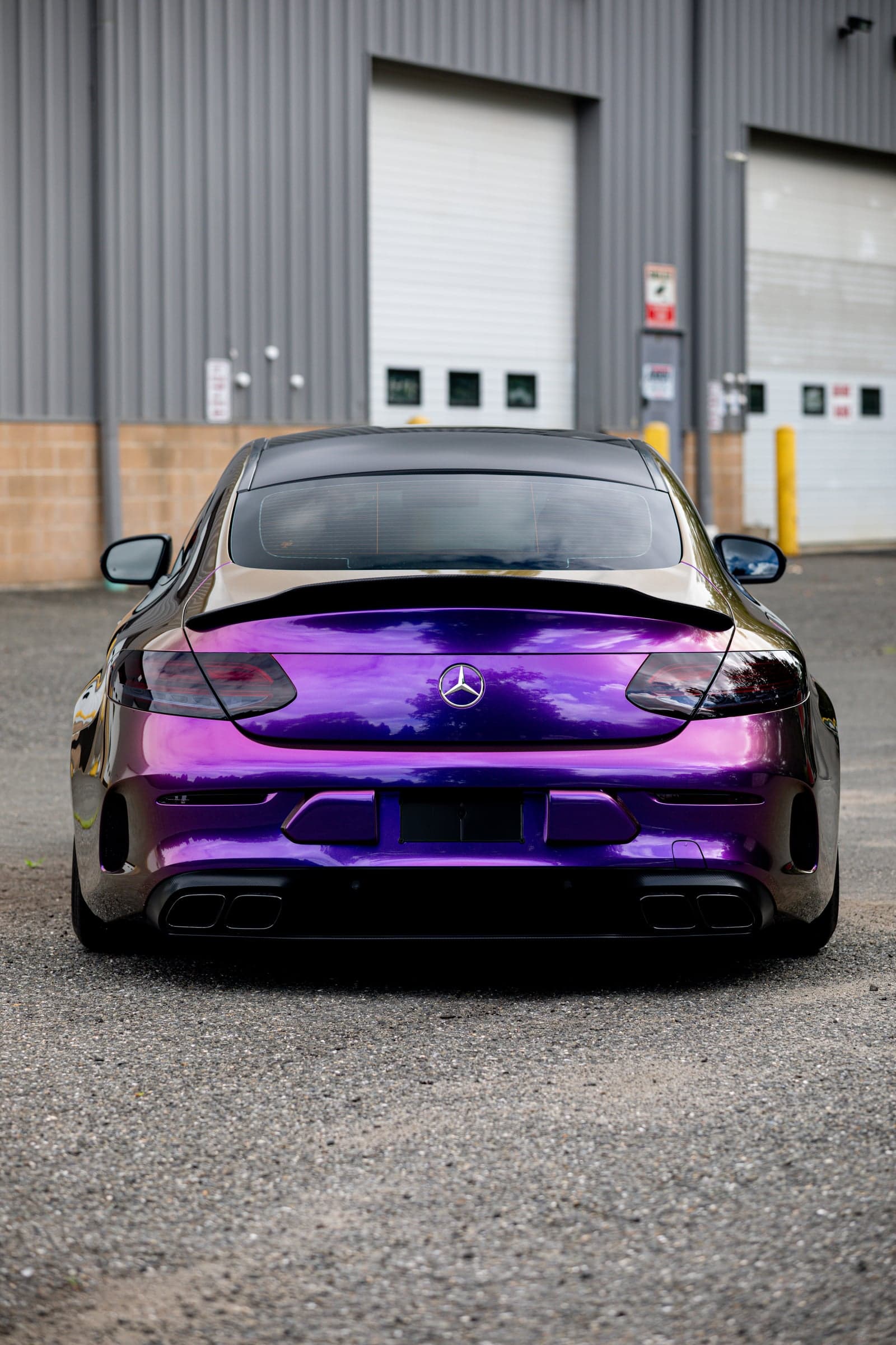 Majestic Unicorn on Mercedes-AMG C63 S, one-ppf