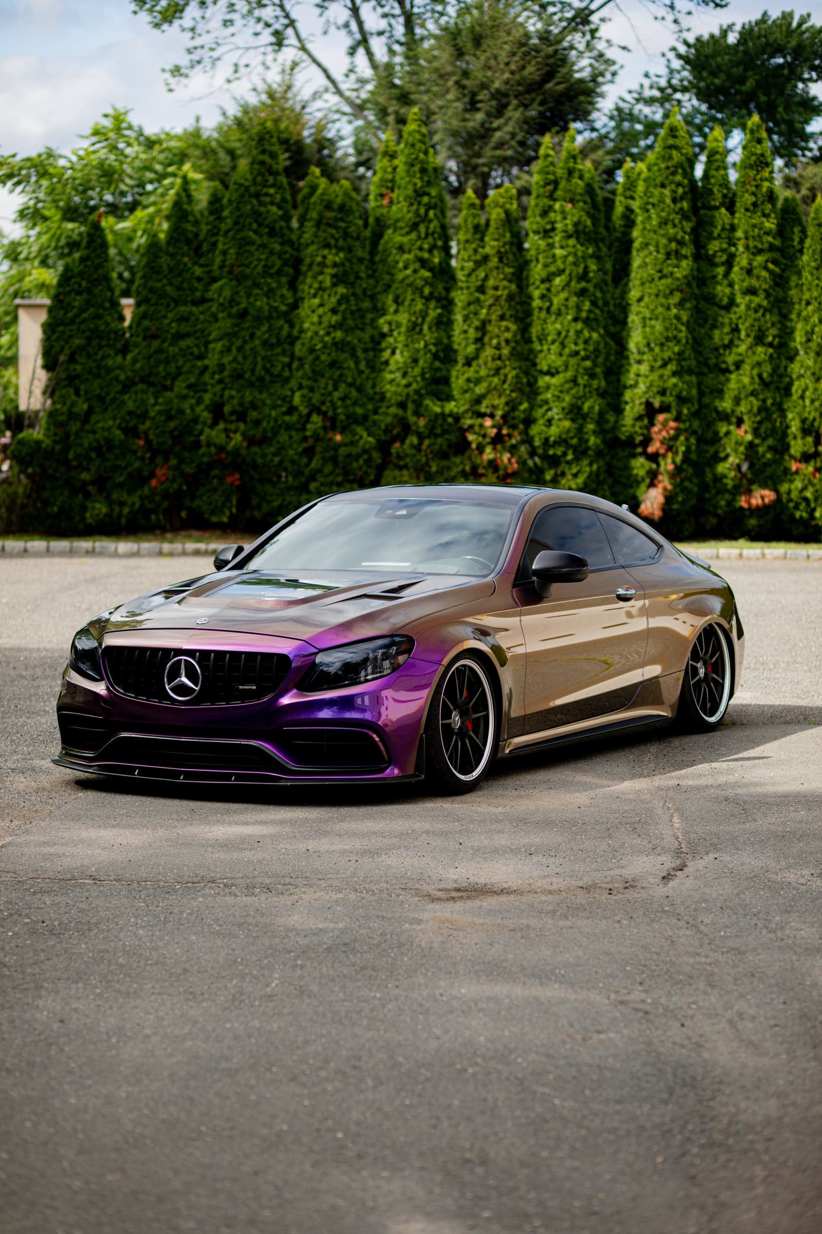 Majestic Unicorn on Mercedes-AMG C63 S, one-ppf