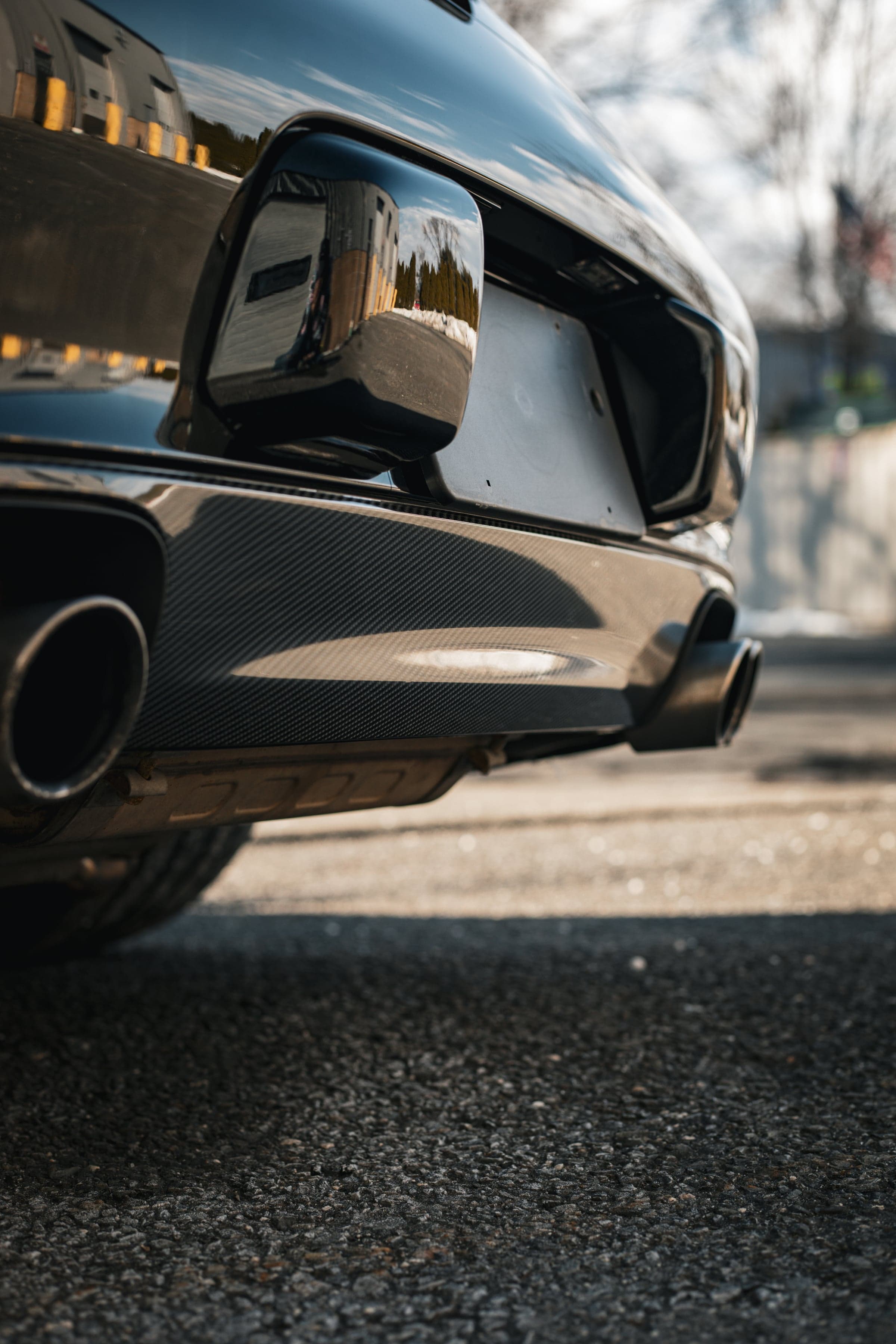 Gloss Carbon Fiber on Porsche 911, one-ppf