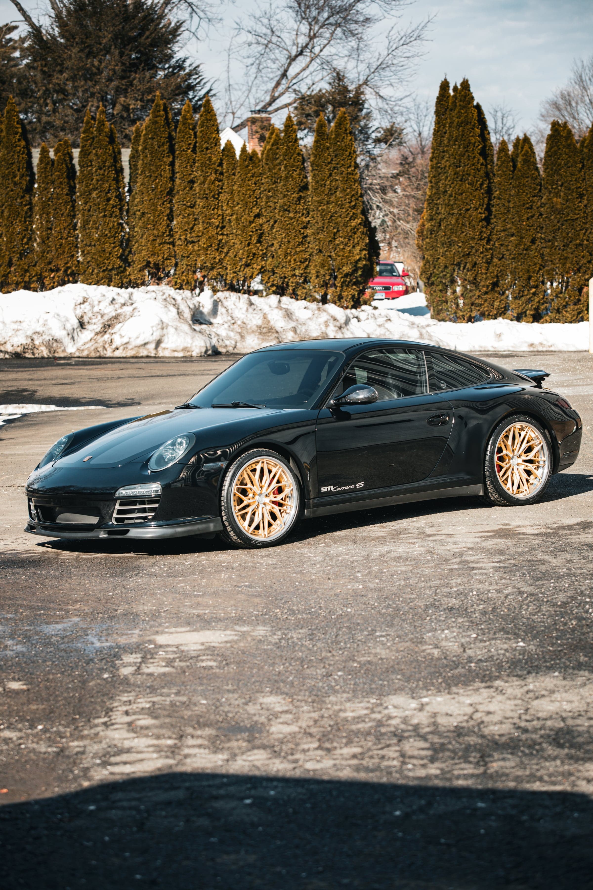 Gloss Carbon Fiber on Porsche 911, one-ppf