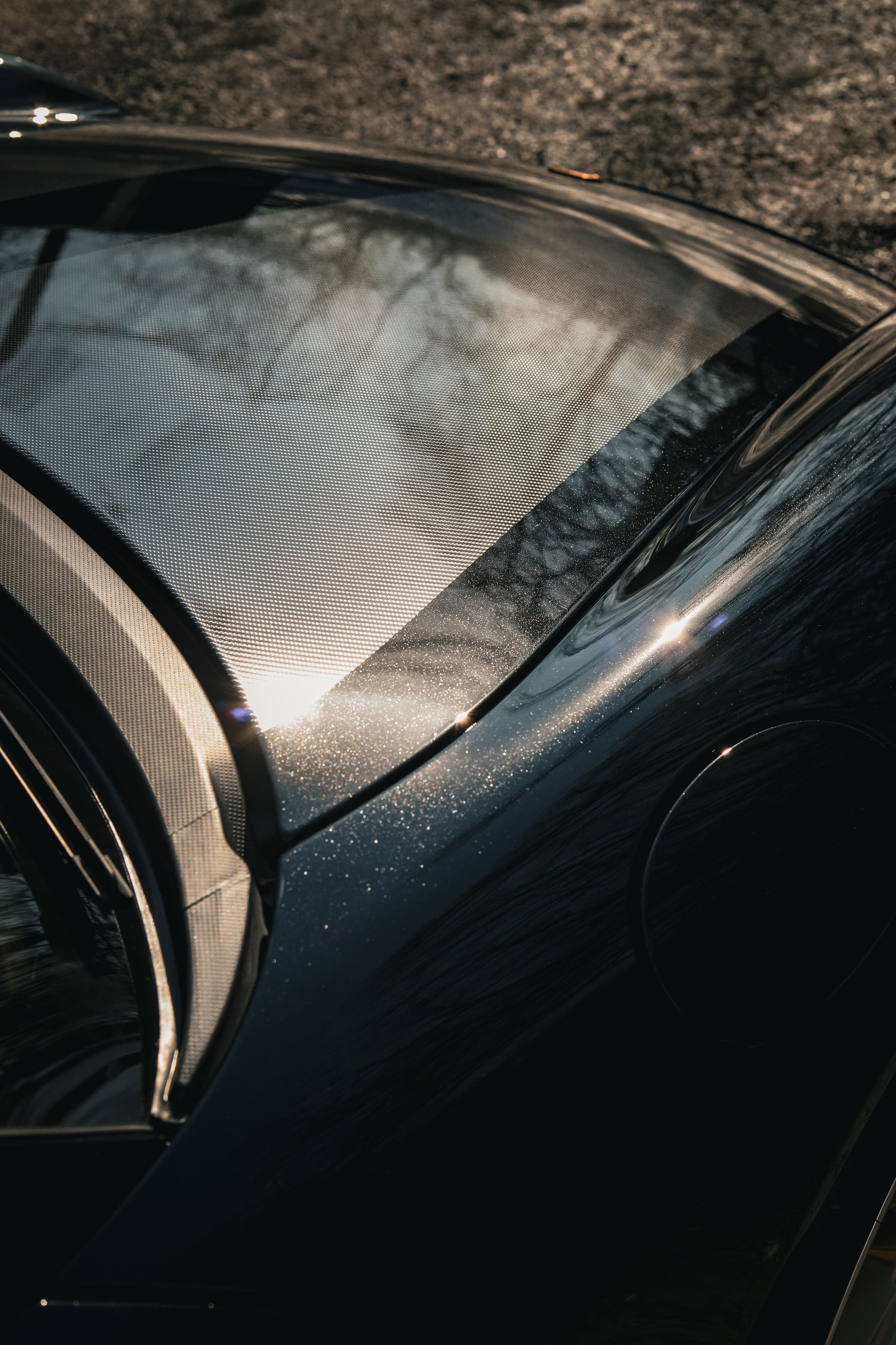 Gloss Carbon Fiber on Porsche 911, one-ppf