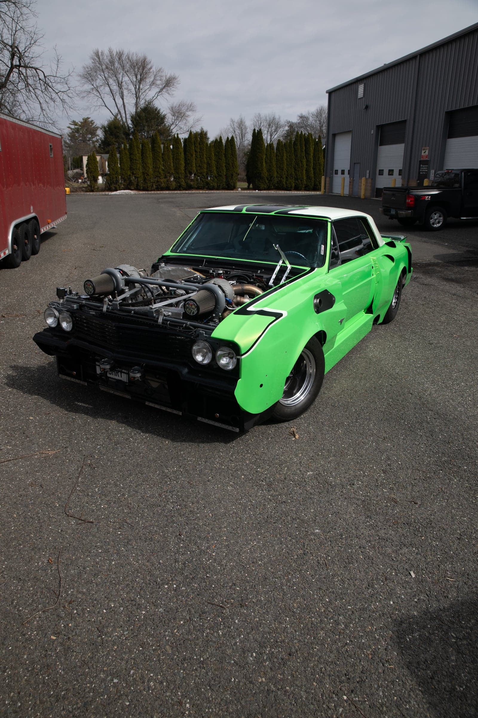 Glow-in-the-Dark on Buick Skylark, one-ppf