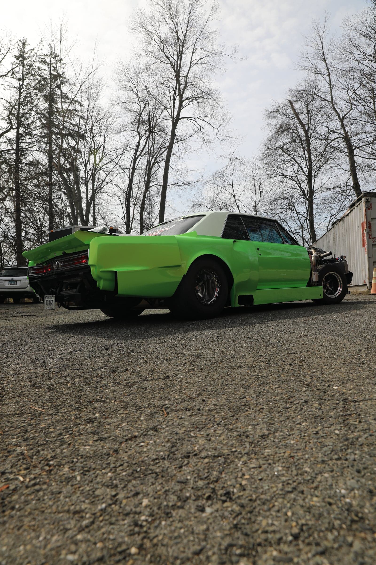Glow-in-the-Dark on Buick Skylark, one-ppf