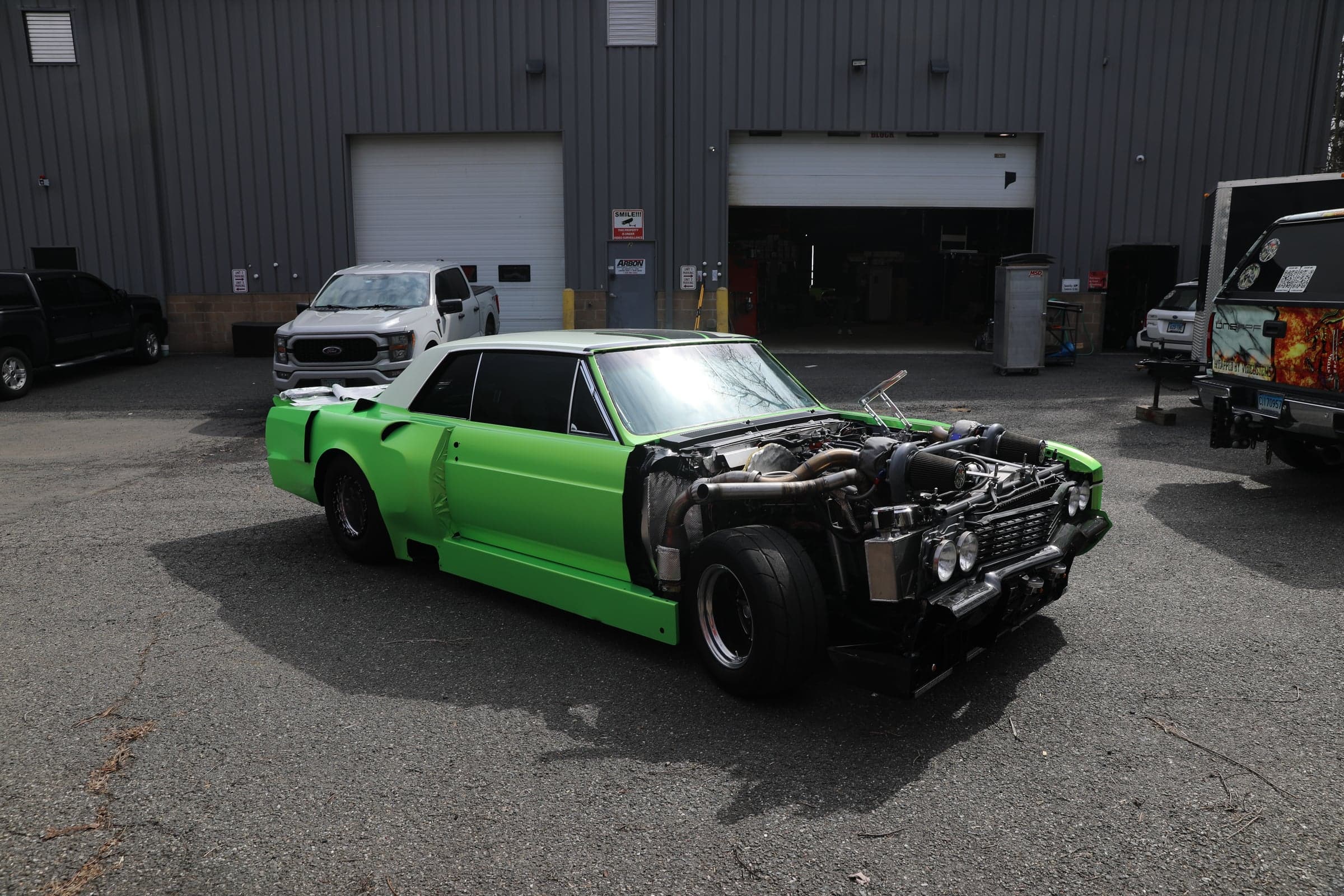 Glow-in-the-Dark on Buick Skylark, one-ppf