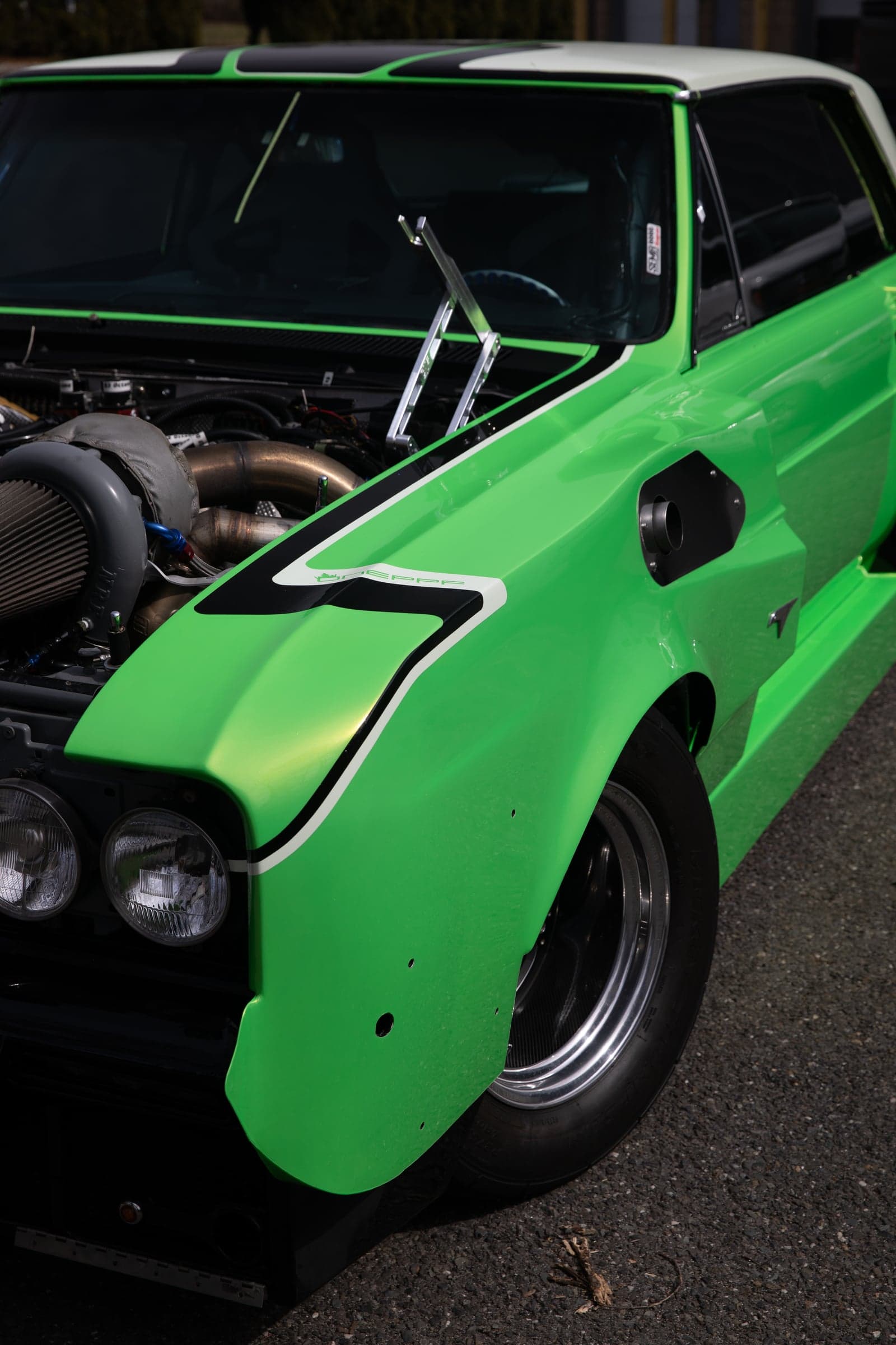 Glow-in-the-Dark on Buick Skylark, one-ppf