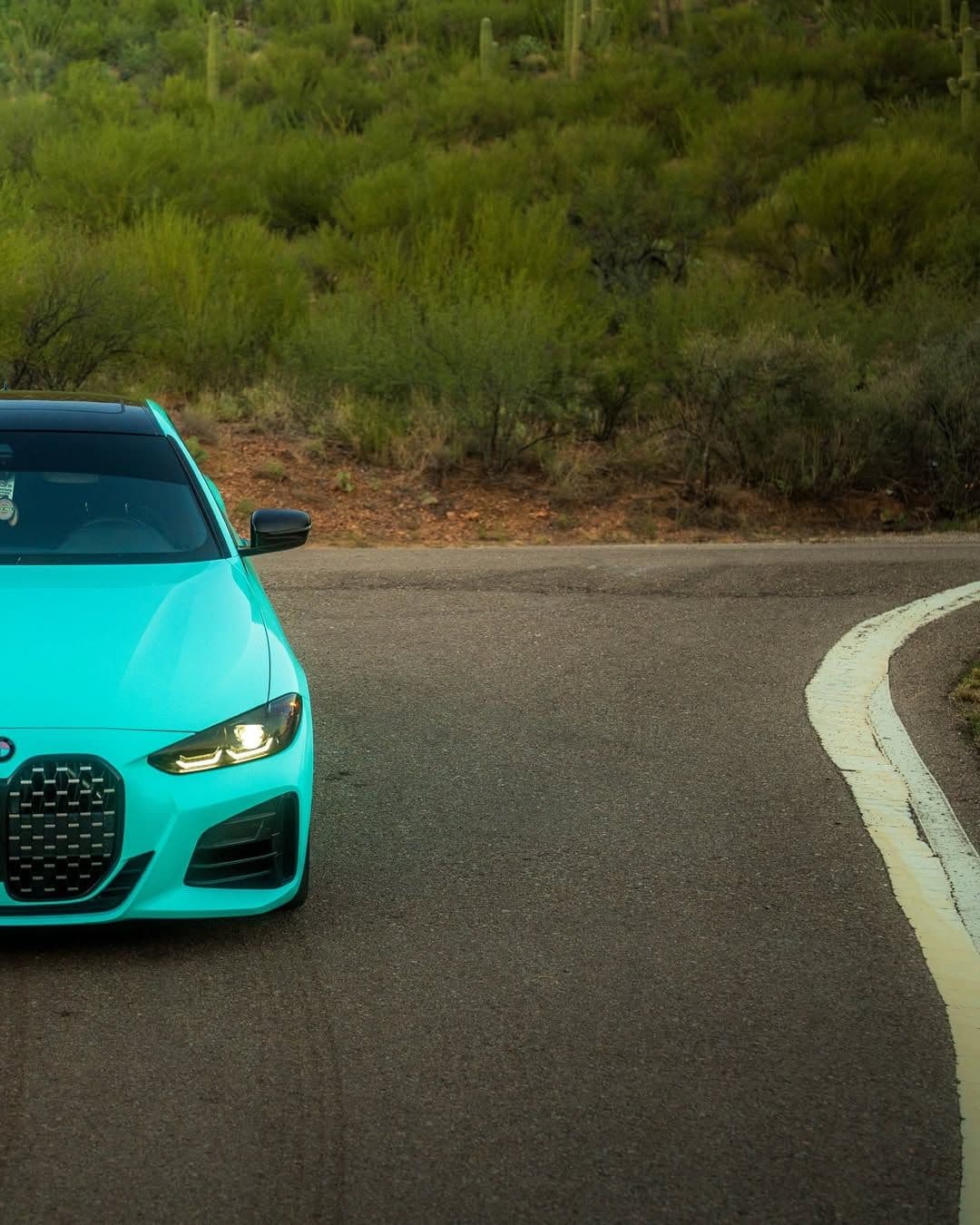 Tiff Blue on BMW, CCD Auto Design