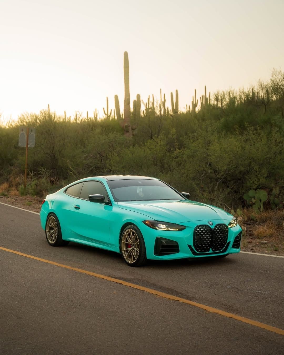 Tiff Blue on BMW, CCD Auto Design