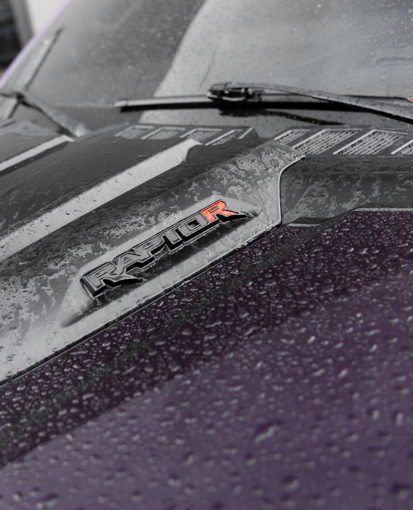 Nightshade Purple on Ford Raptor, Rahal Paint Protection