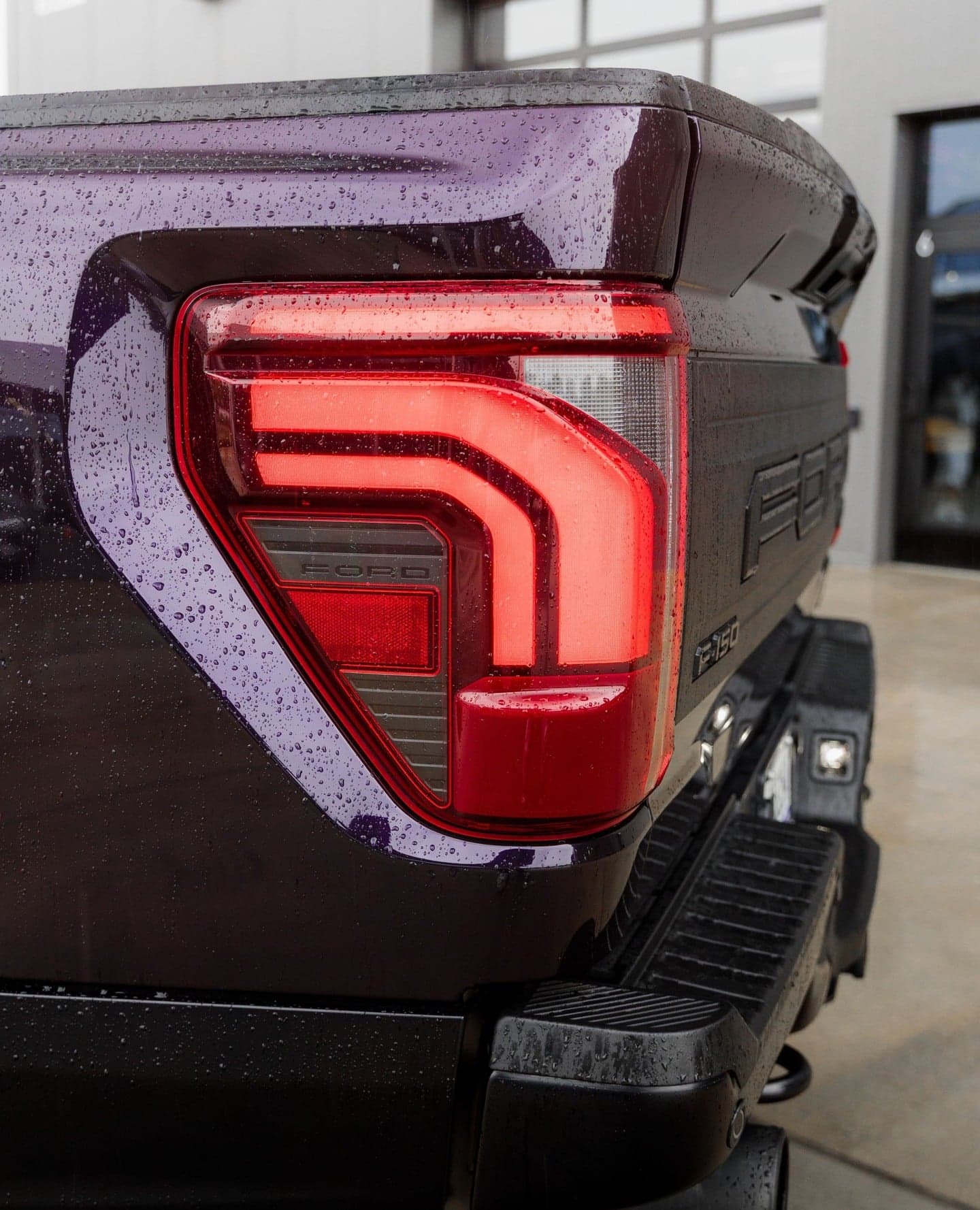Nightshade Purple on Ford Raptor, Rahal Paint Protection