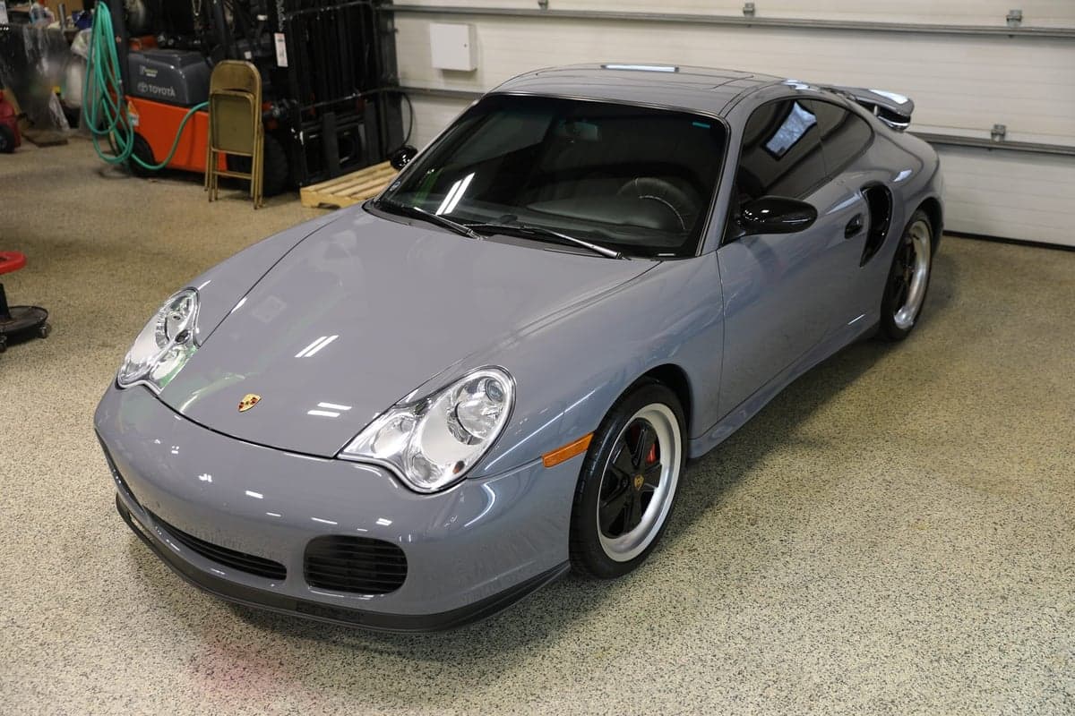 Elephant Gray on Porsche 911