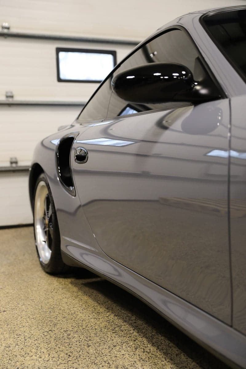 Elephant Gray on Porsche 911