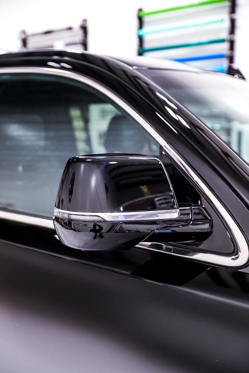 Gloss Perfect Black on a Cadillac Escalade