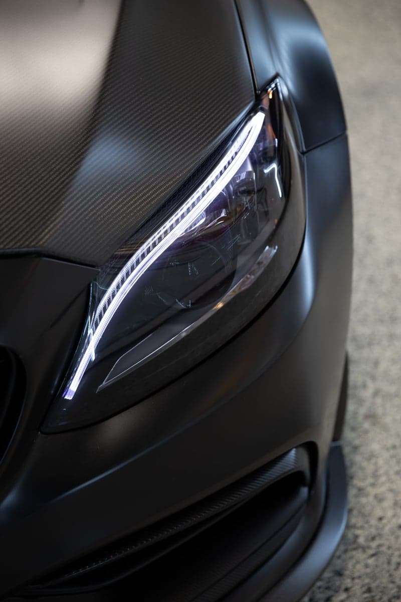 HydroSatin on Mercedes C63S