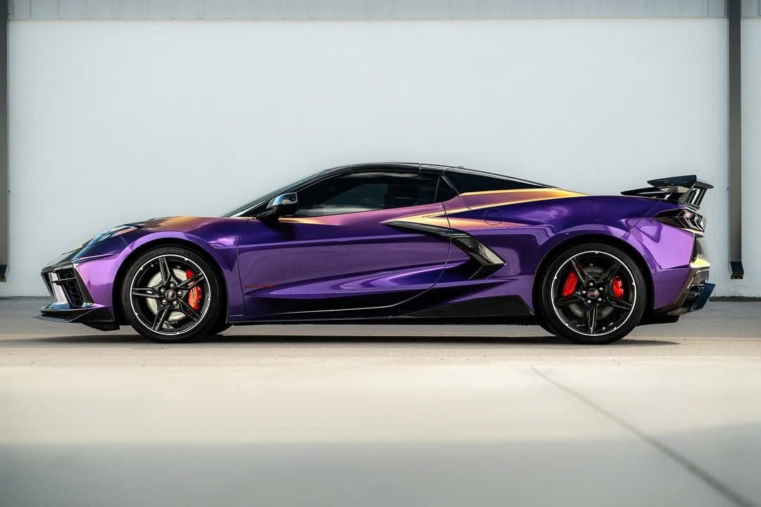 Majestic Unicorn on Chevrolet Corvette C8