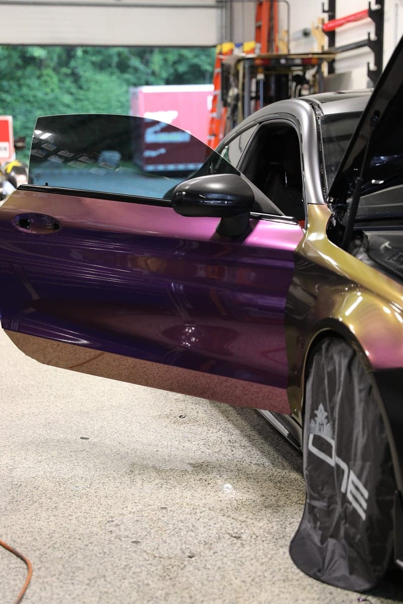 Majestic Unicorn on a Mercedes C63s
