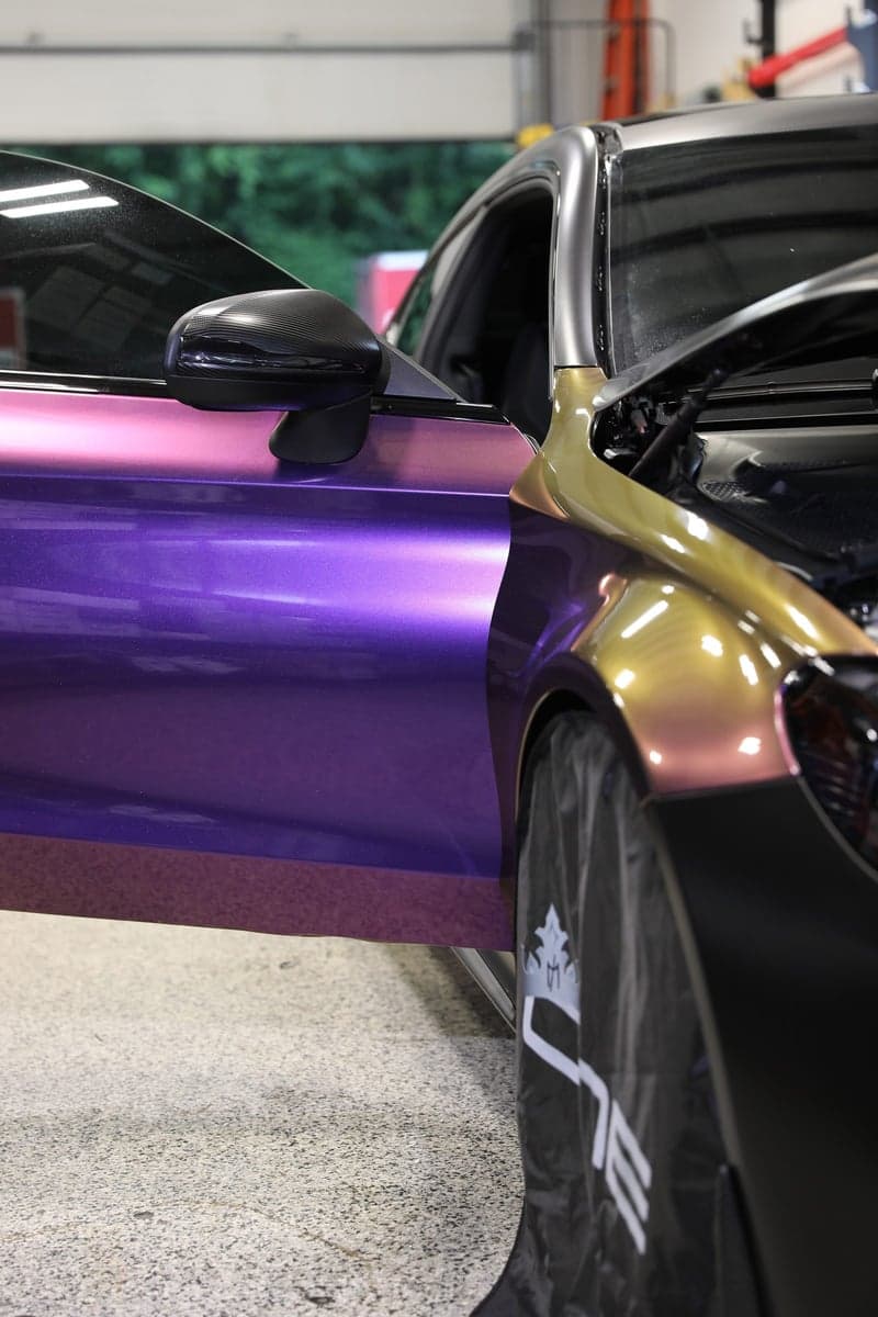 Majestic Unicorn on a Mercedes C63s