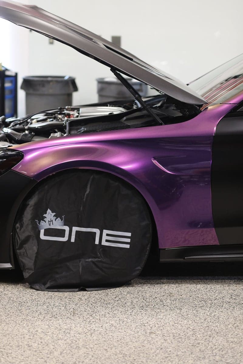 Majestic Unicorn on a Mercedes C63s