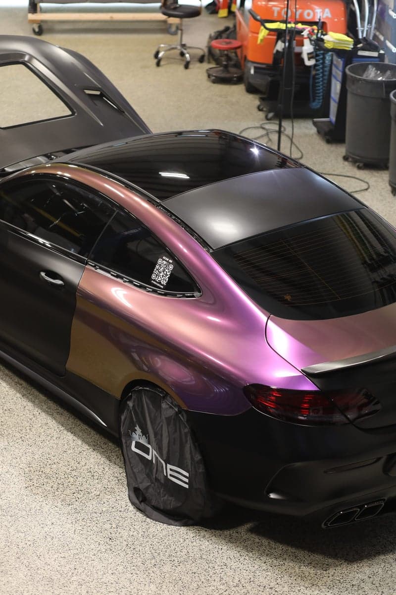 Majestic Unicorn on a Mercedes C63s