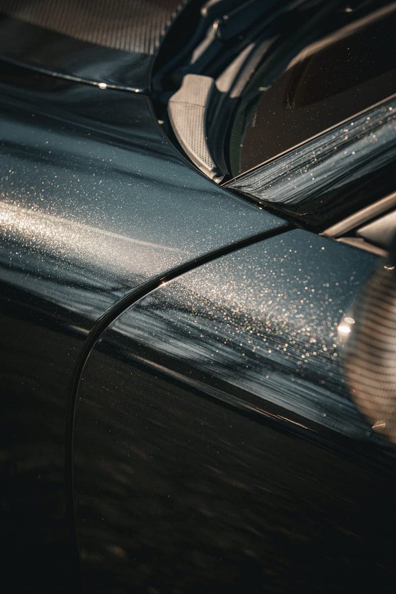 Metallic Gloss Black on Porsche