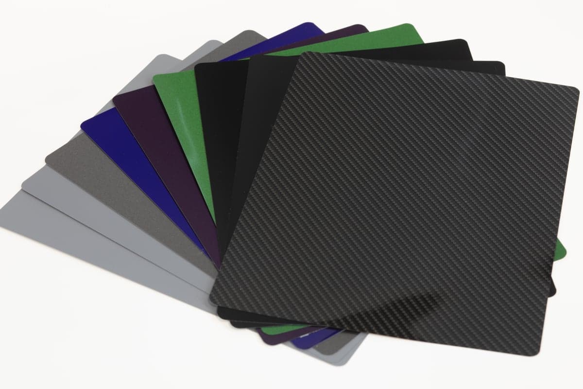 ONE PPF Launch Series sample swatches