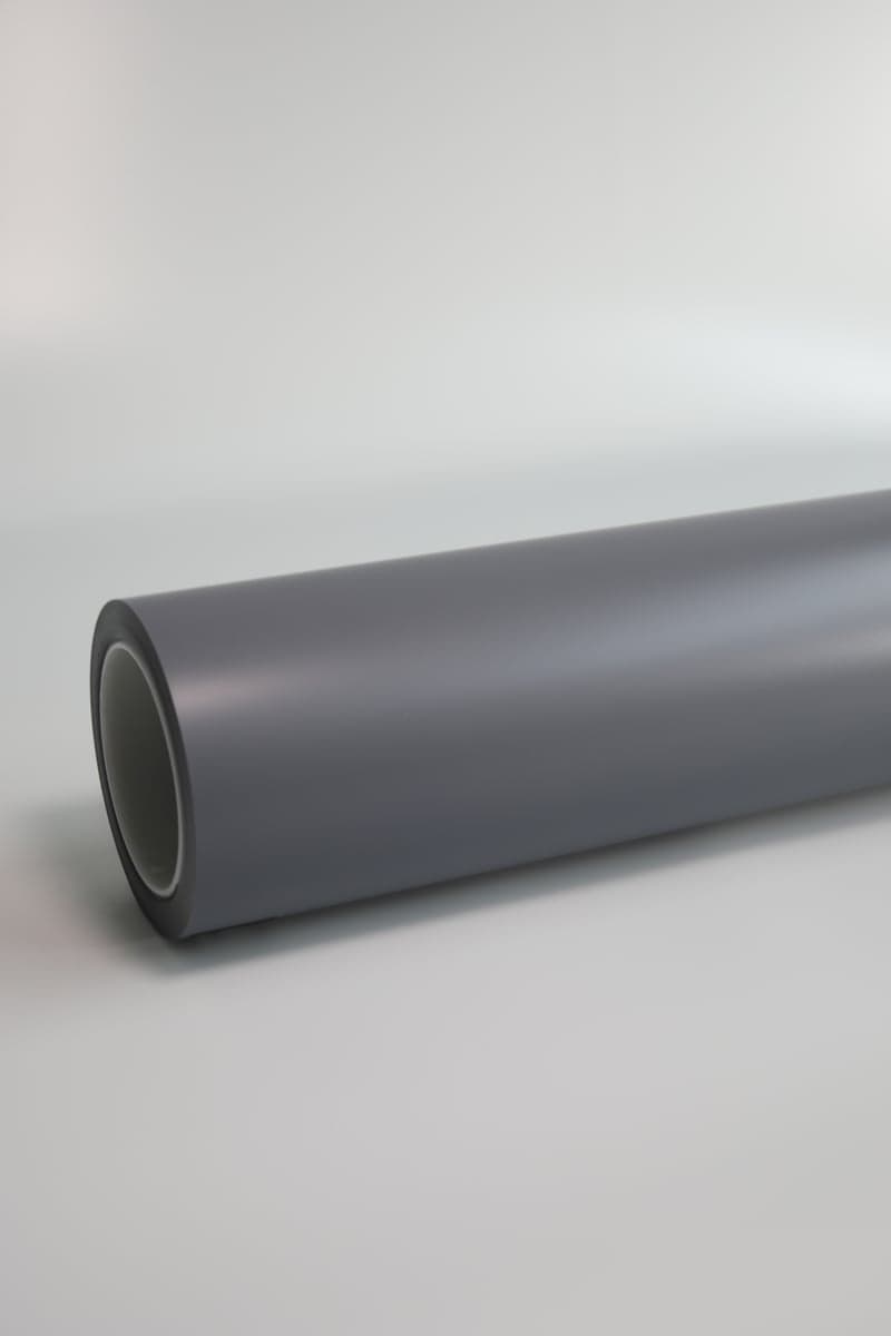 Satin Perfect Gray roll photo