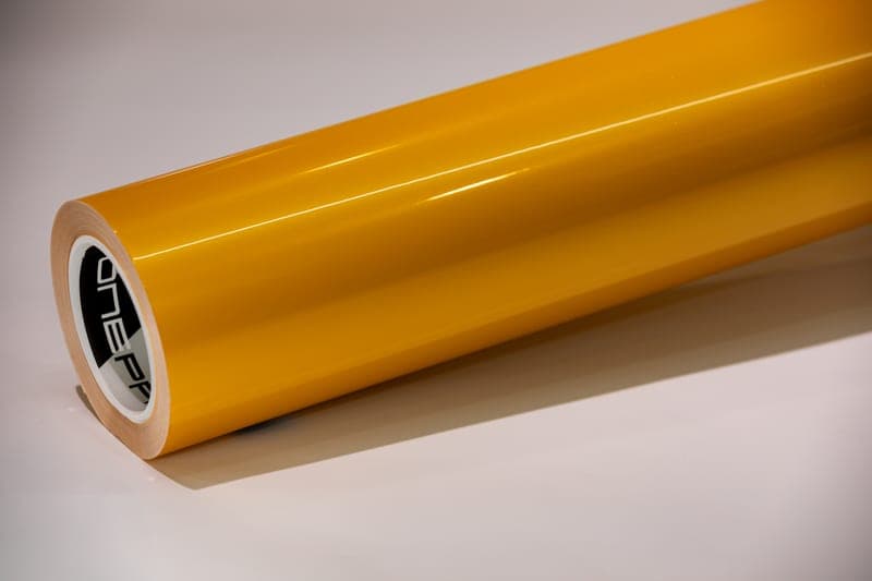 Gold Rush Yellow color PPF swatch