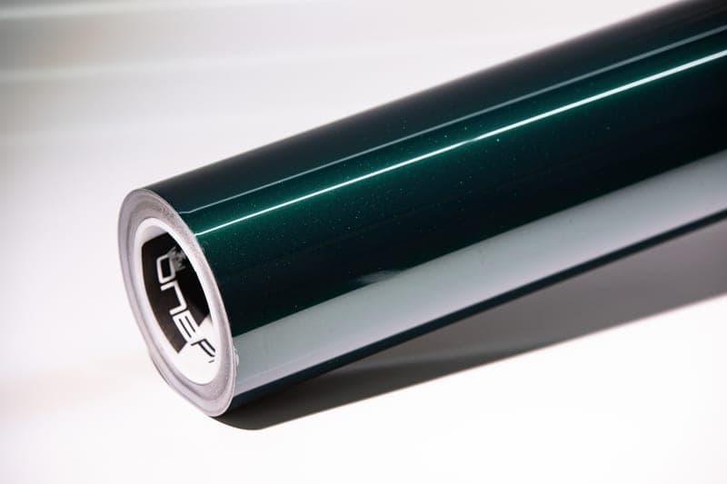 Metallic Jungle Green roll photo