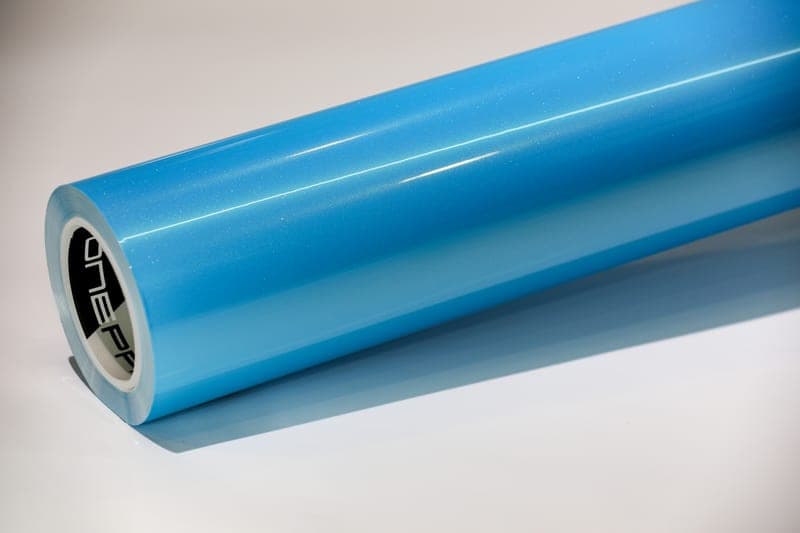 Metallic Powderblue roll photo
