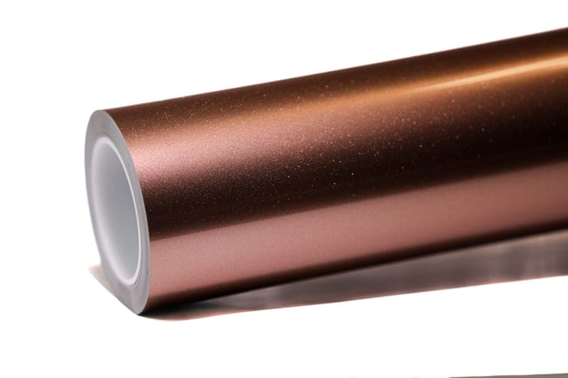 Sparkly Copper Rose color PPF film