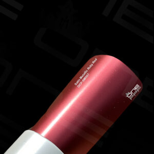 Satin Metallic Ruby Red